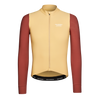Pas Normal Studios Men's Mechanism Long Sleeve Jersey - Camel / Maroon