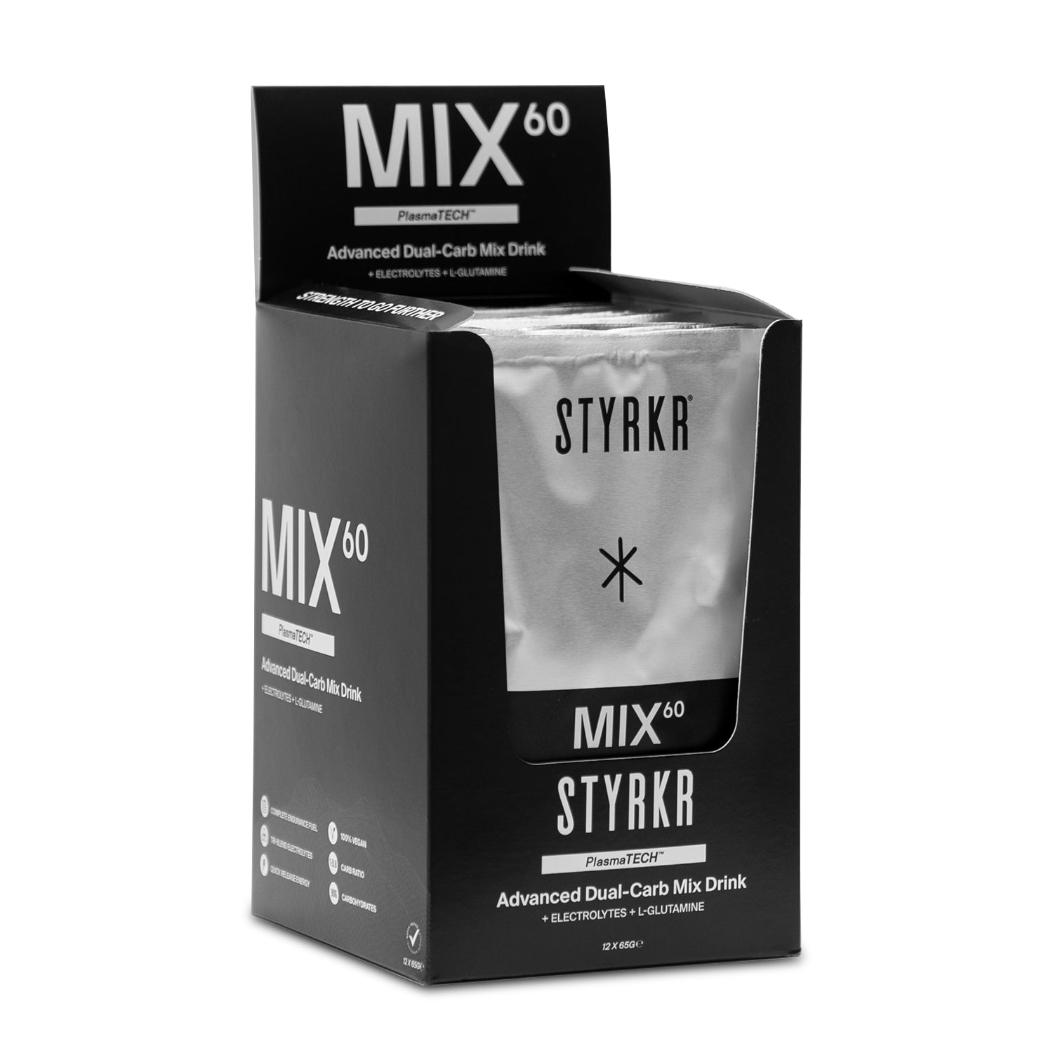 Styrkr Mix60 Dual-Carb Energy Drink Mix