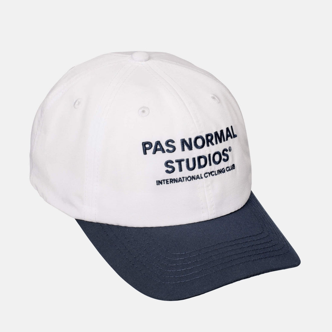 Pas Normal Studios - Off-Race Cap - Off-White/Navy