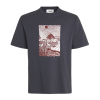 Pas Normal Studios Off-Race Graphic T-Shirt — Steel