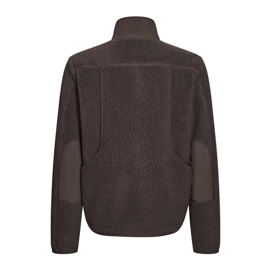 Pas Normal Studios Men's Off-Race Pile Fleece Jacket - Light Brown