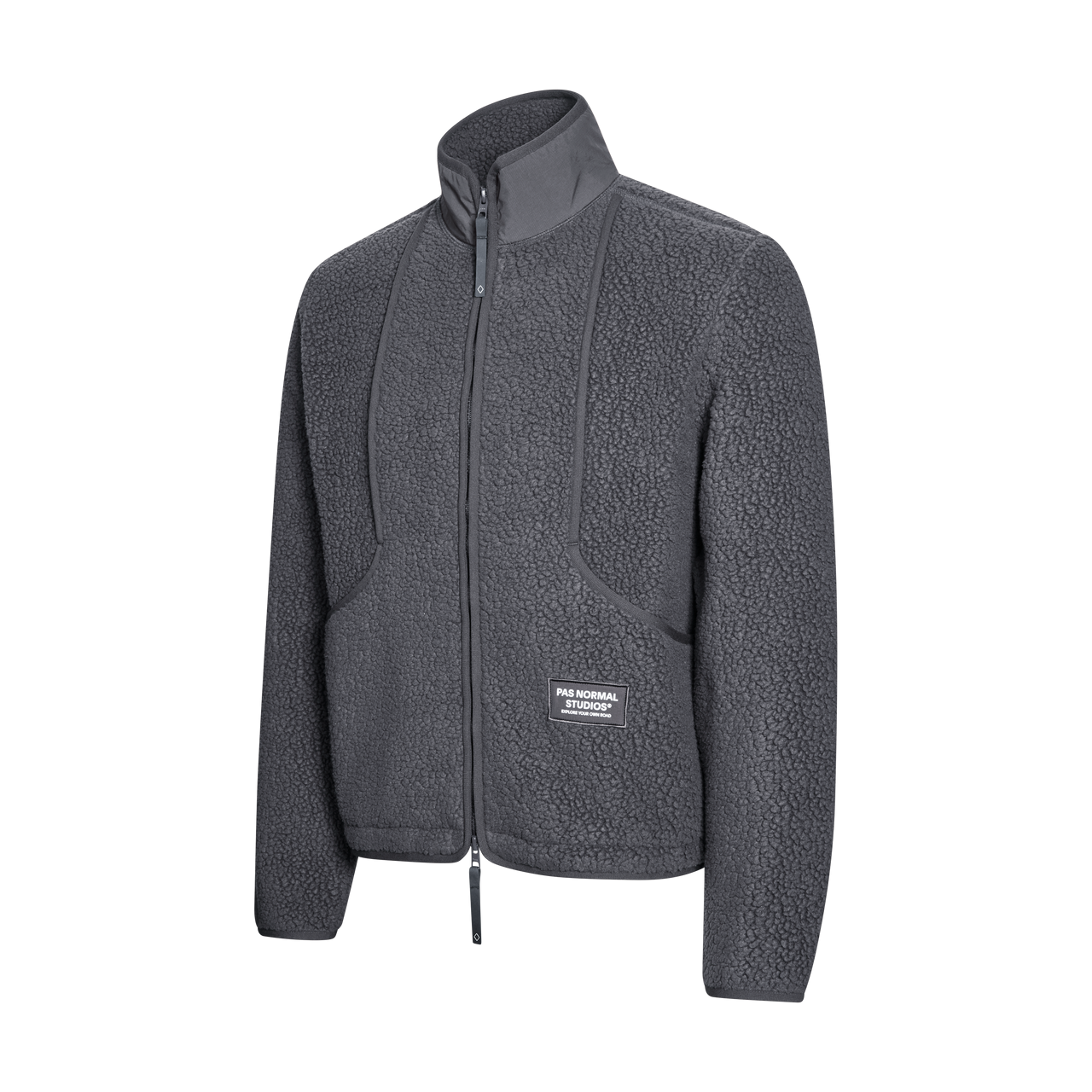 Pas Normal Studios Men's Off-Race Pile Fleecejakke - Steel