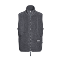 Pas Normal Studios Men's Off-Race Pile Fleecevest - Steel
