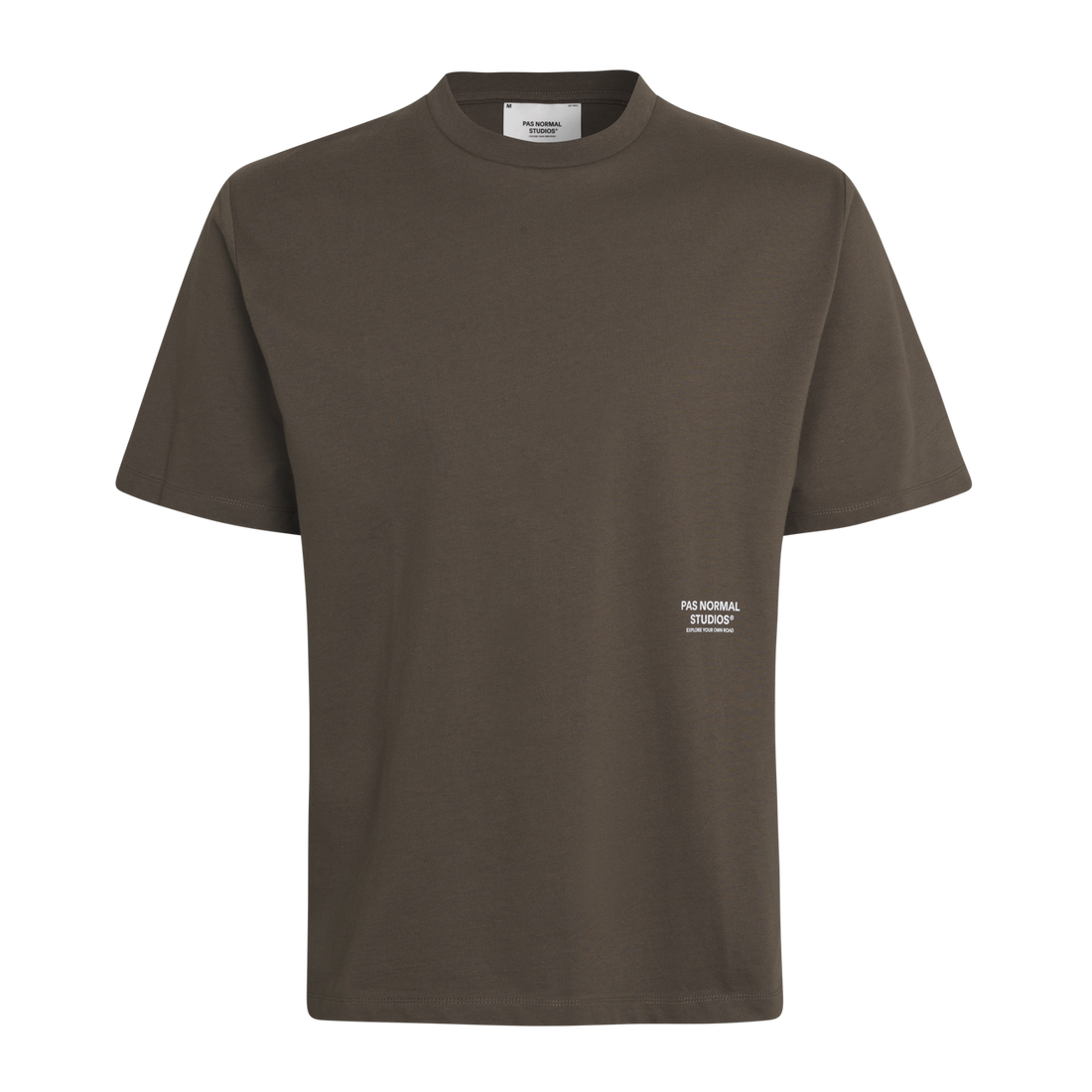Pas Normal Studios Off-Race T-Shirt — Ash Brown