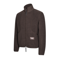 Pas Normal Studios Men's Off-Race Pile Fleece Jacket - Light Brown