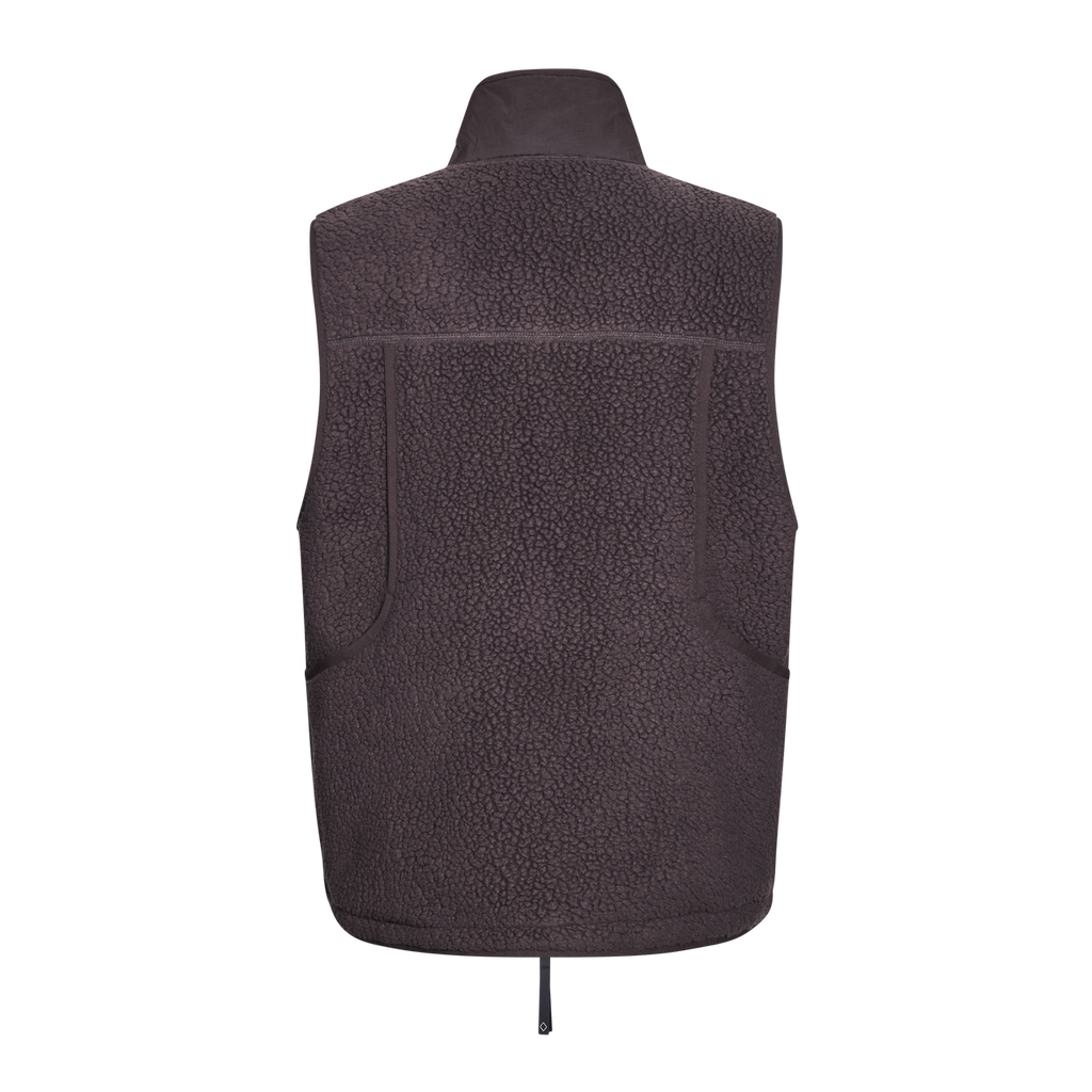 Pas Normal Studios Men's Off-Race Pile Fleece Vest - Light Brown