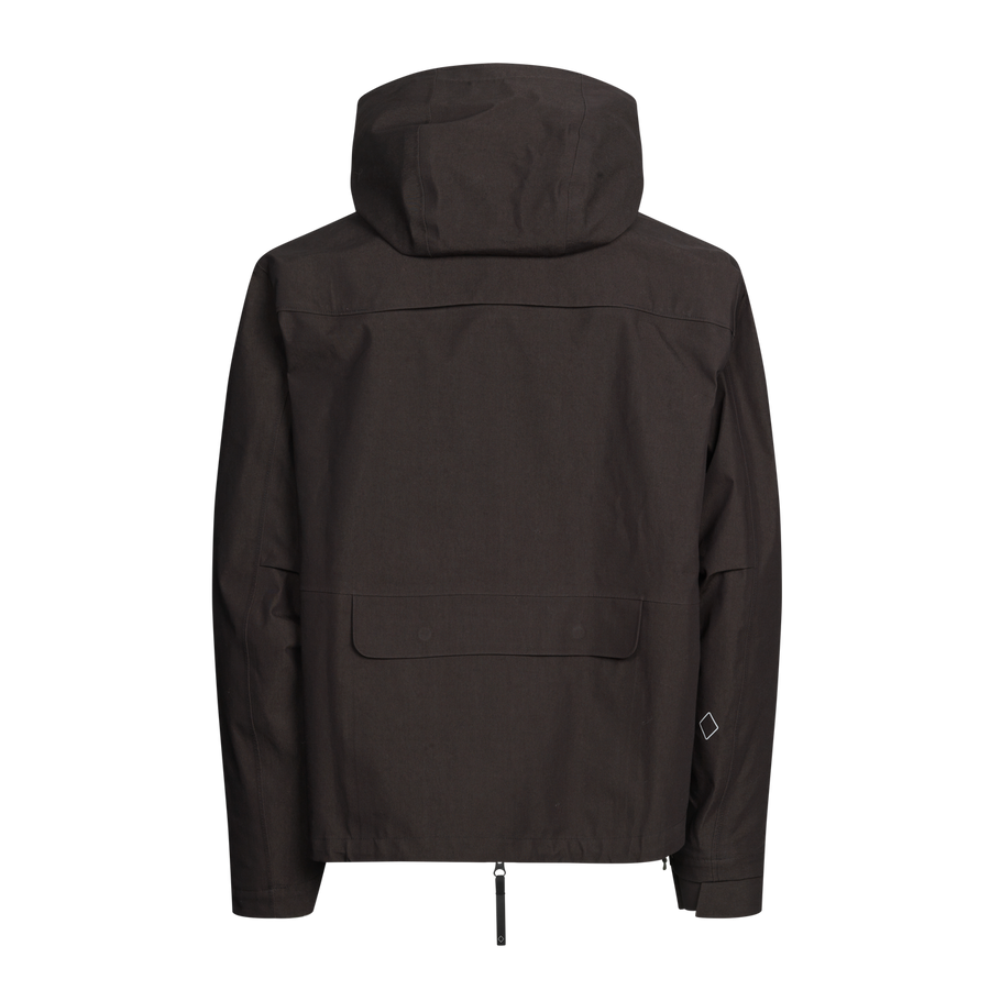 Pas Normal Studios Off-Race 3L Cotton Shell Jacket - Dark Olive
