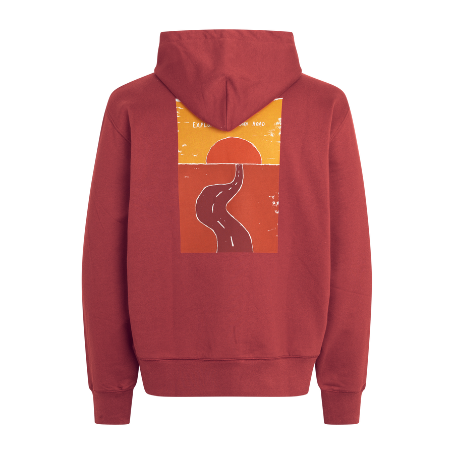 Pas Normal Studios Off-Race hættetrøje - Maroon