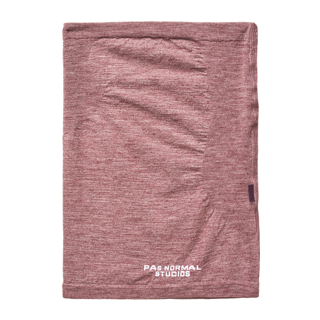 Pas Normal Studios Logo Merino Strik Halsedisse - Maroon