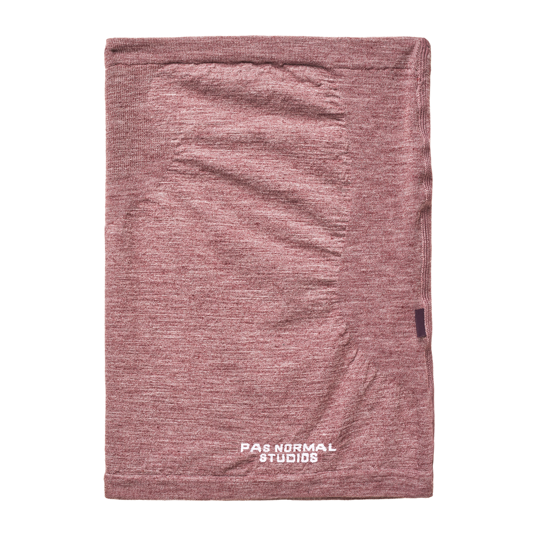 Pas Normal Studios Logo Merino Strik Halsedisse - Maroon