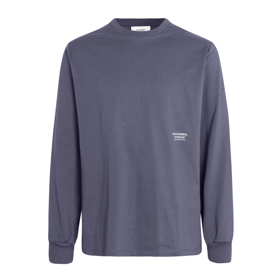 Pas Normal Studios Off Race Graphic Long Sleeve T-shirt - Steel
