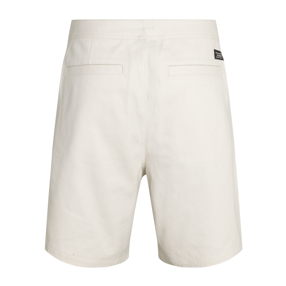 Pas Normal Studios Off Race Cotton Twill Shorts - Limestone