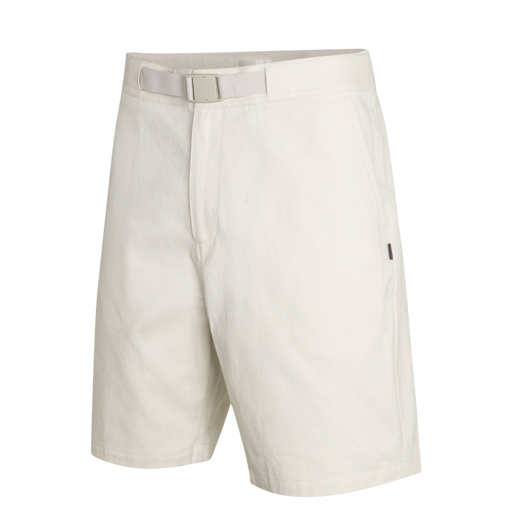 Pas Normal Studios Off Race Cotton Twill Shorts - Limestone