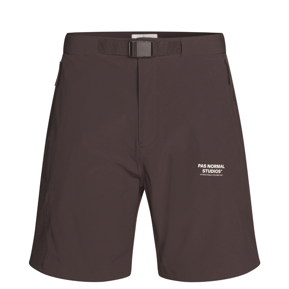 Pas Normal Studios Off Race Shorts - Light Brown