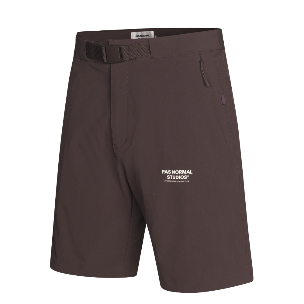 Pas Normal Studios Off Race Shorts - Light Brown