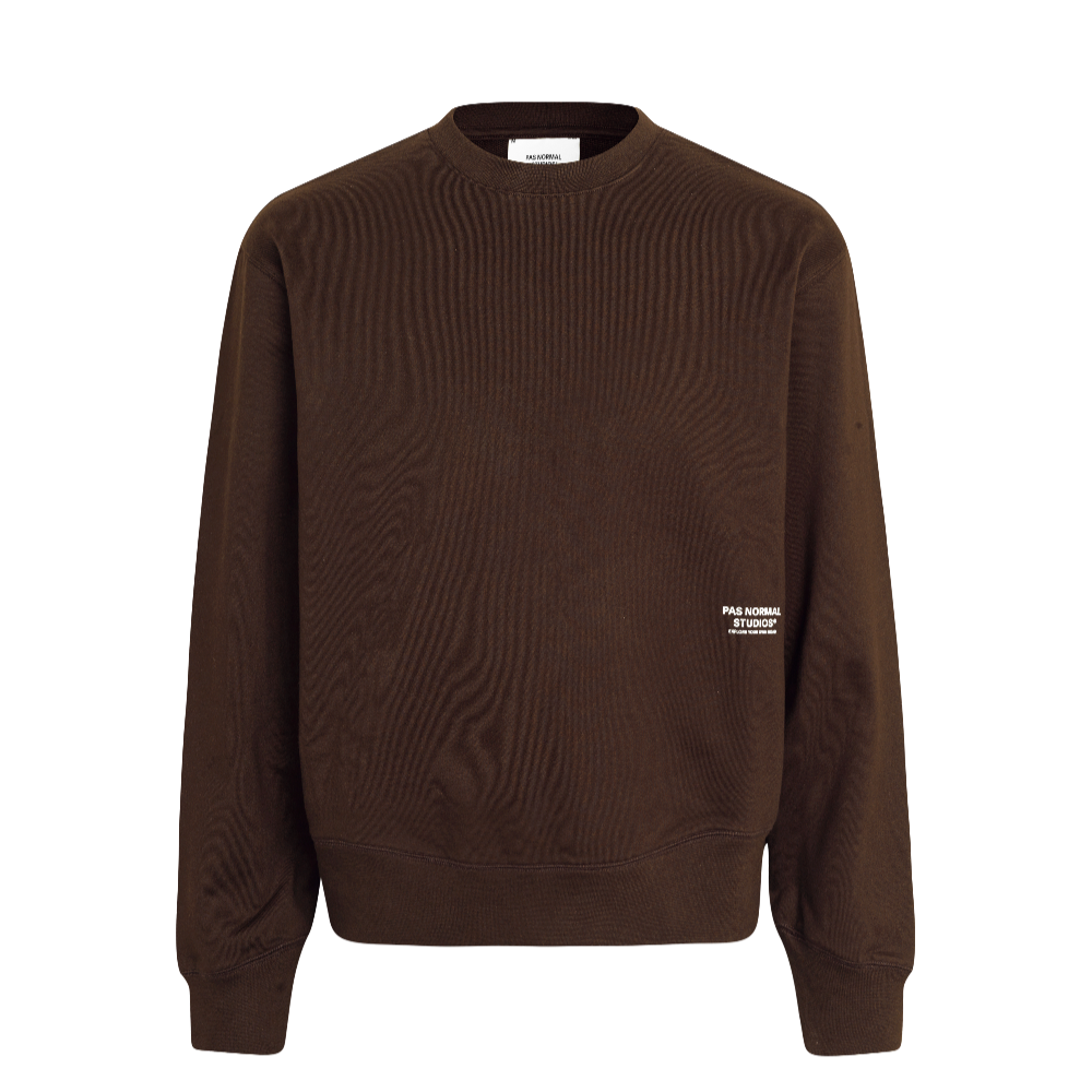 Pas Normal Studios - Off-Race Sweatshirt — Light Brown