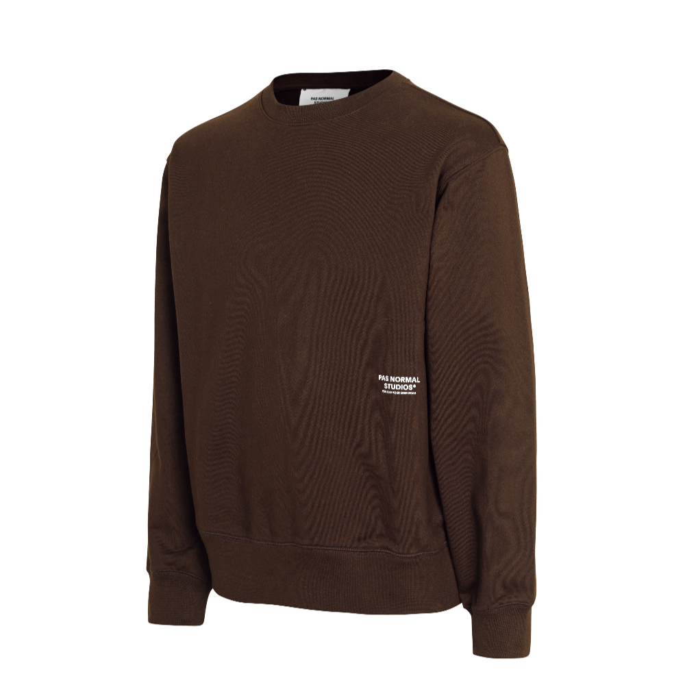 Pas Normal Studios - Off-Race Sweatshirt — Light Brown