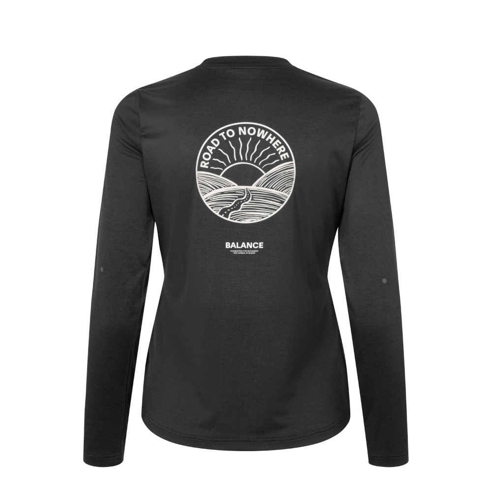 Pas Normal Studios Women's Balance Long Sleeve T-shirt - Black