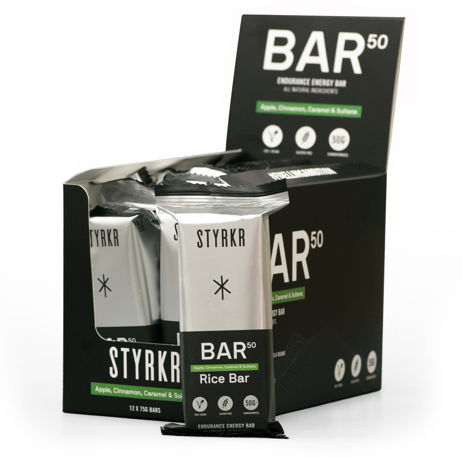 Styrkr Bar50 - Æble, Kanel & Karamel