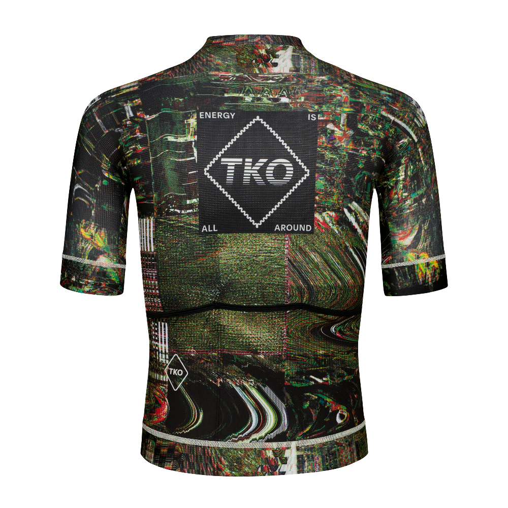 Pas Normal Studios T.K.O. Men's Mechanism Jersey - Human Error Green