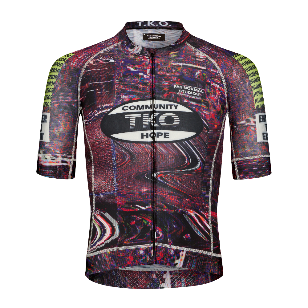 Pas Normal Studios T.K.O. Men's Mechanism Jersey - Human Error Pink