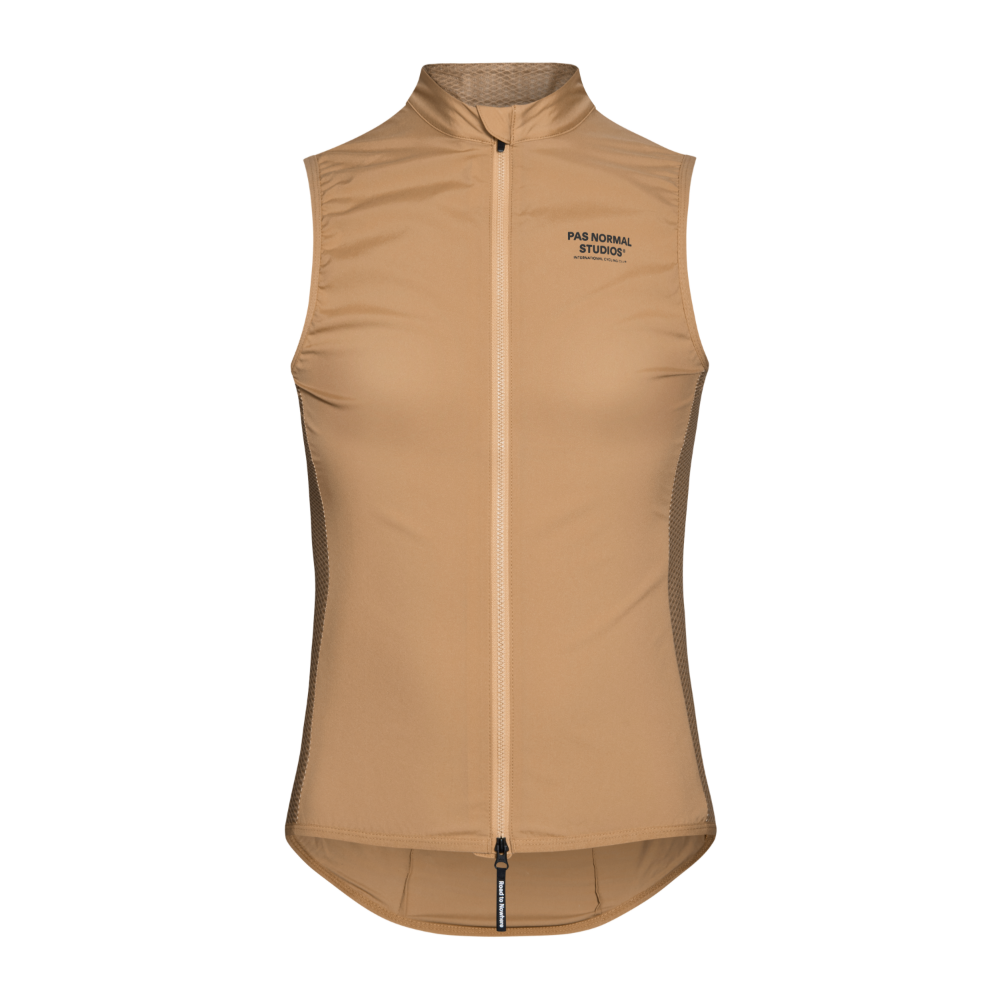 Pas Normal Studios Women's Mechanism Stow Away Gilet - Camel