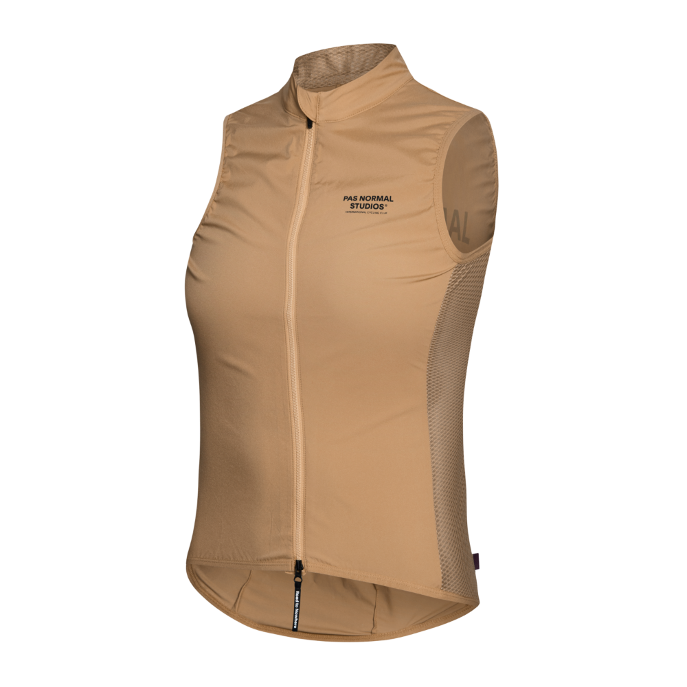 Pas Normal Studios Women's Mechanism Stow Away Gilet - Camel