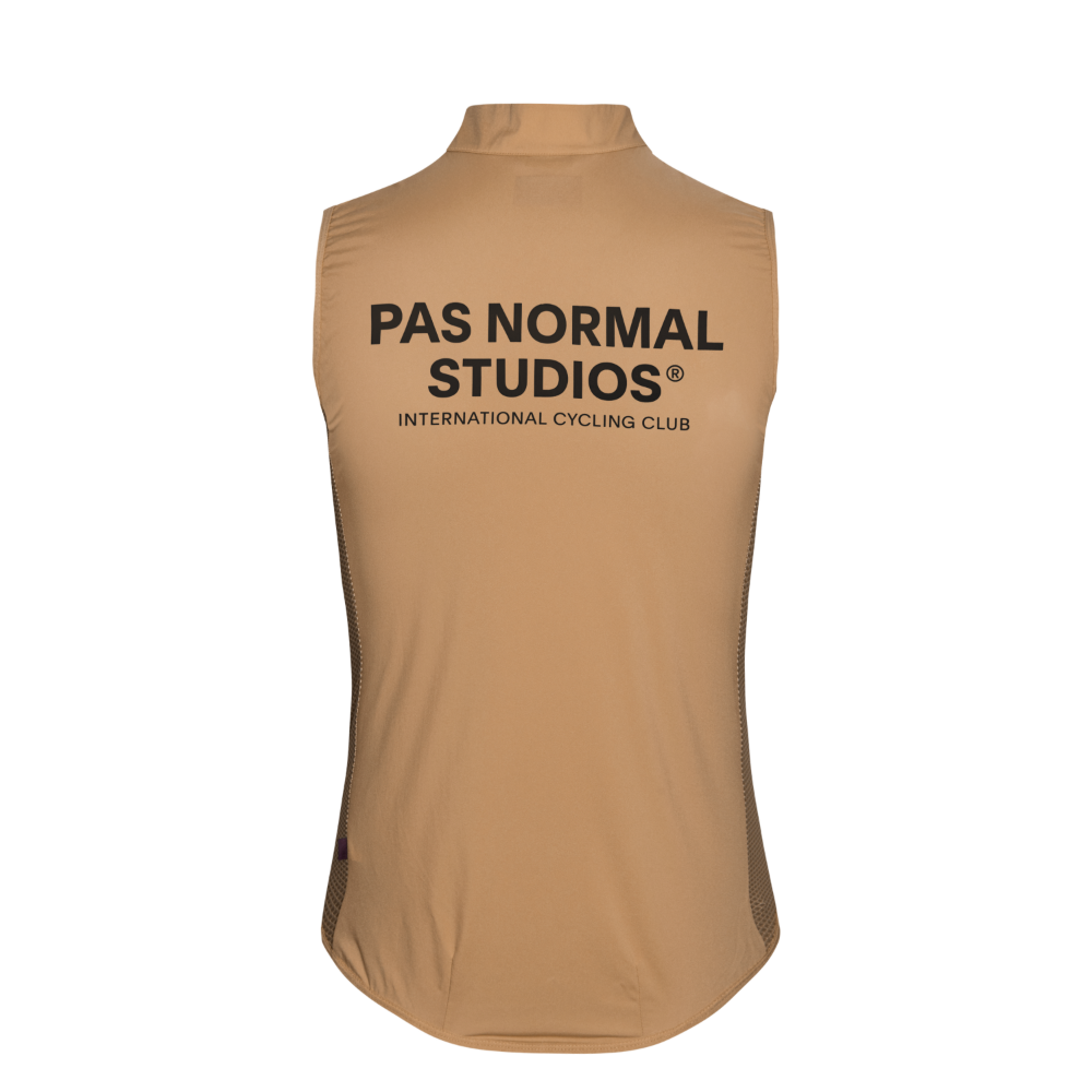 Pas Normal Studios Women's Mechanism Stow Away Gilet - Camel