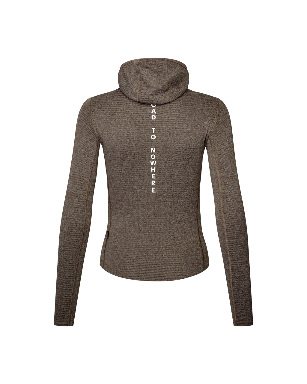 Women's Thermal Hooded Baselayer Windproof - Dark Coffee