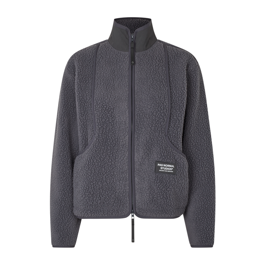 Pas Normal Studios Women's Off-Race Pile Fleecejakke - Steel