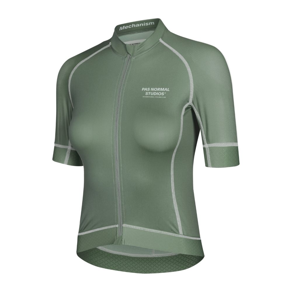Pas Normal Studios Women's Mechanism Jersey - Khaki Green
