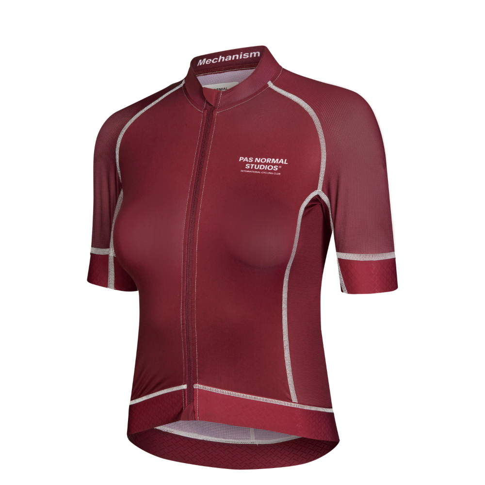 Pas Normal Studios Dame Mechanism Jersey - Burgundy