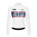 Women's T.K.O. Mechanism Long Sleeve Jersey - Human Error White