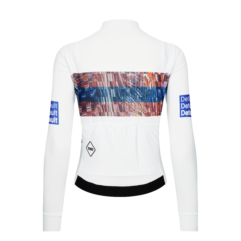 Women's T.K.O. Mechanism Long Sleeve Jersey - Human Error White