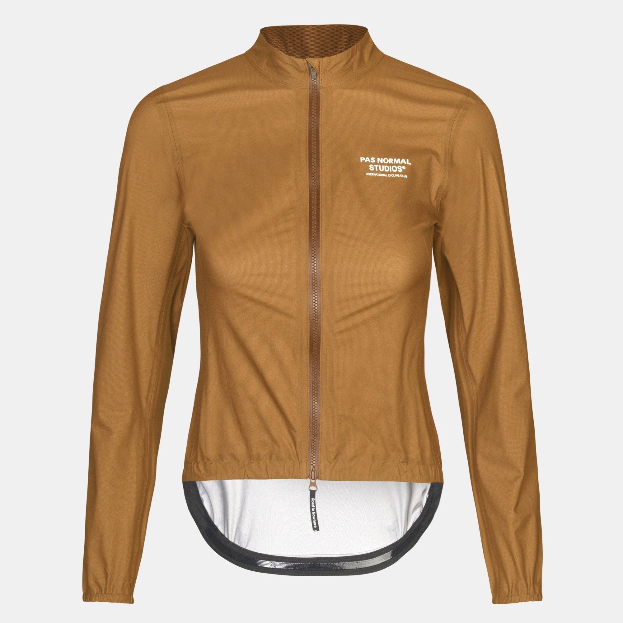 Pas Normal Studios Mechanism regnjakke til kvinder - Burned Orange