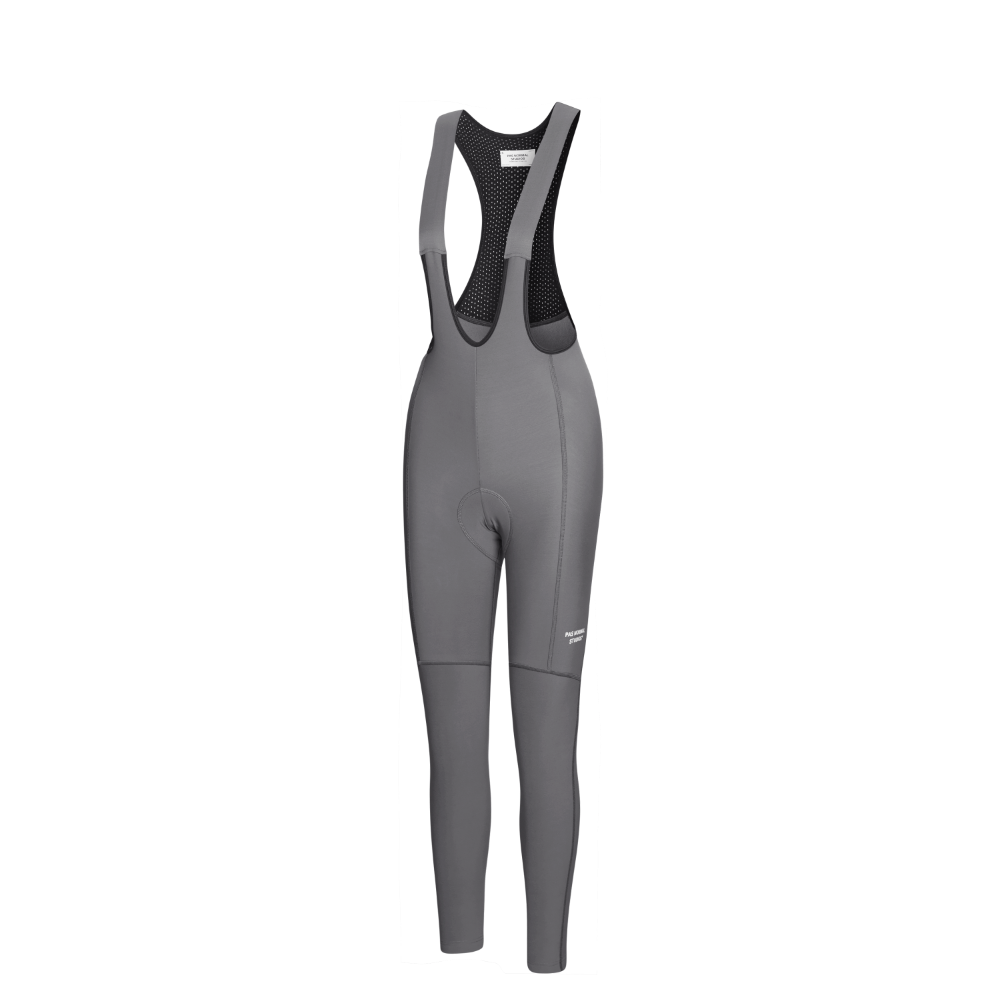 Pas Normal Studios Women's Essential Thermal Long Bibs - Stone Grey