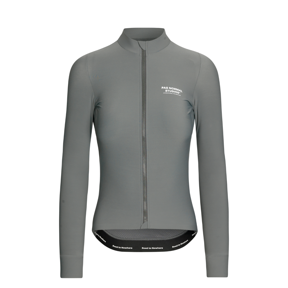 Pas Normal Studios Women's Mechanism Long Sleeve Jersey - Dark Moss