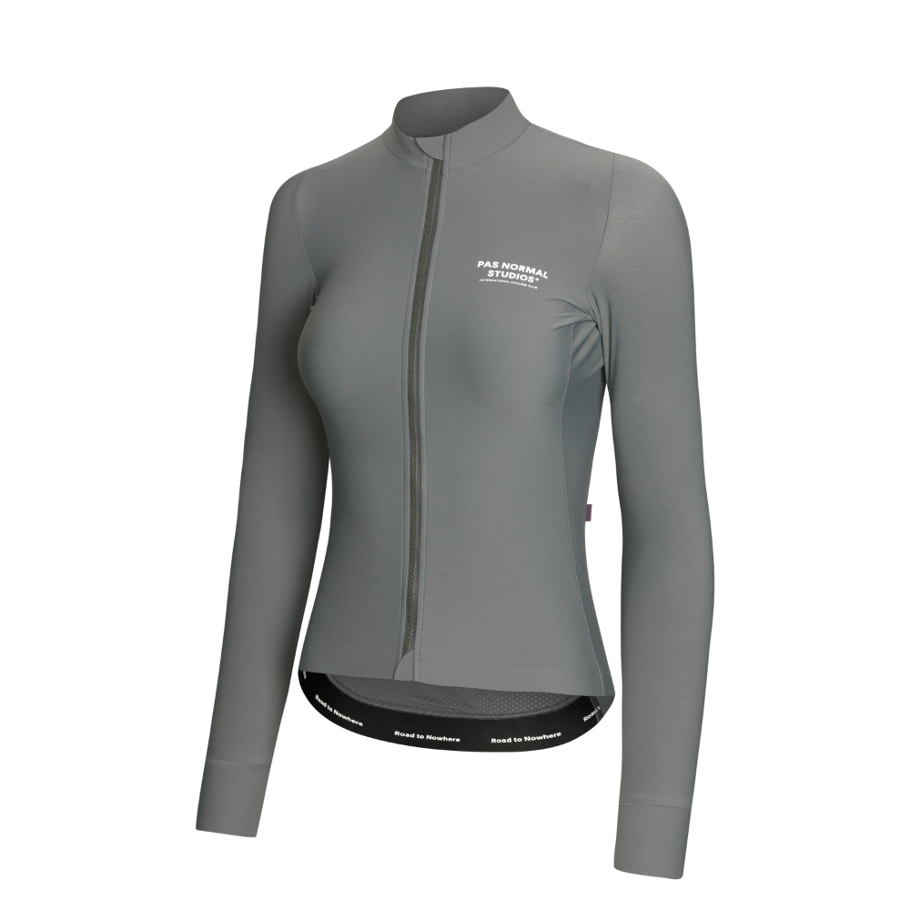 Pas Normal Studios Women's Mechanism Long Sleeve Jersey - Dark Moss