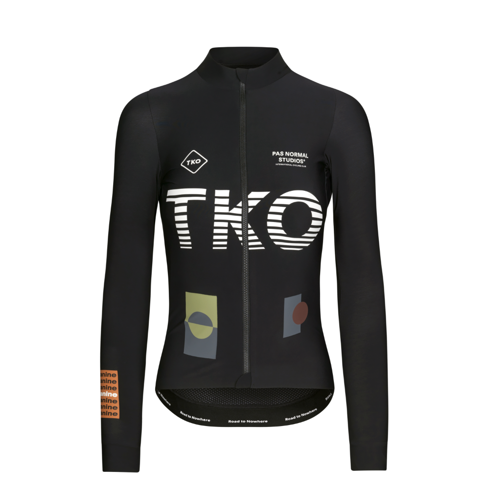 Pas Normal Studios Women's T.K.O. Mechanism Long Sleeve Jersey - Black