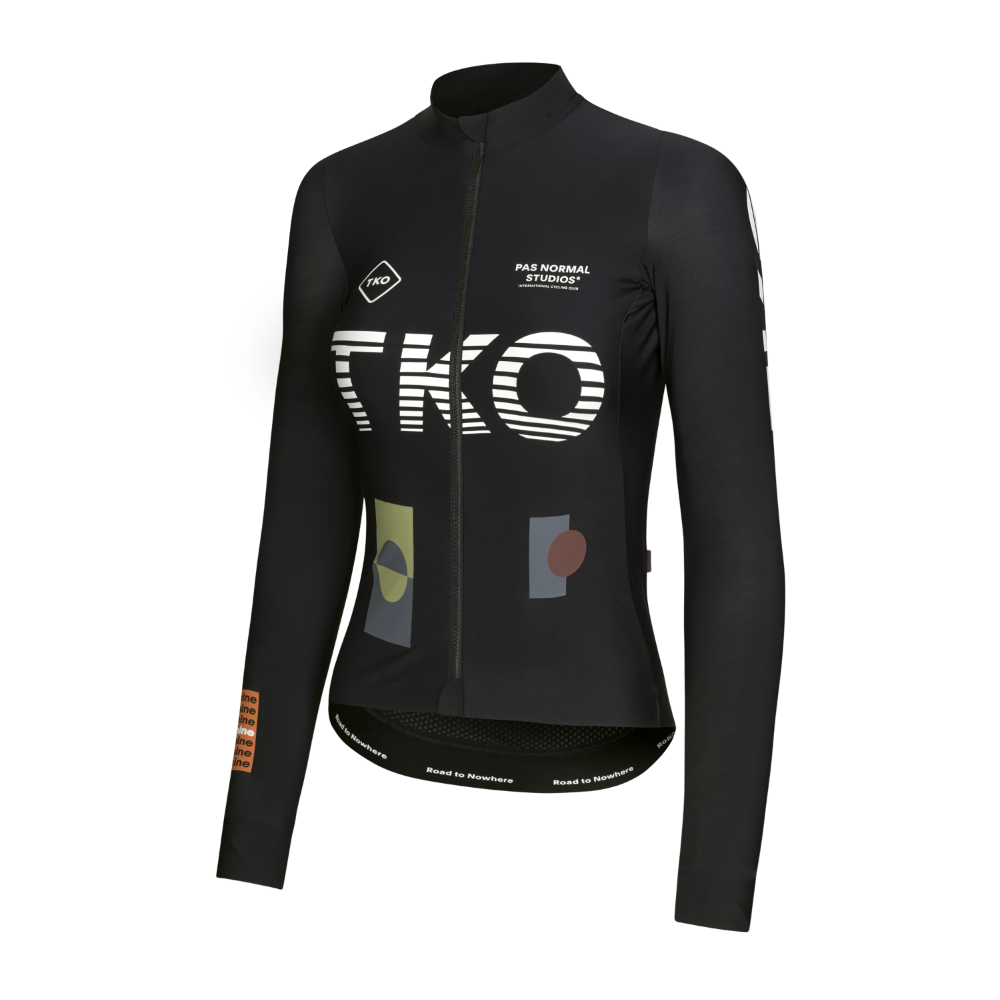 Pas Normal Studios Women's T.K.O. Mechanism Long Sleeve Jersey - Black