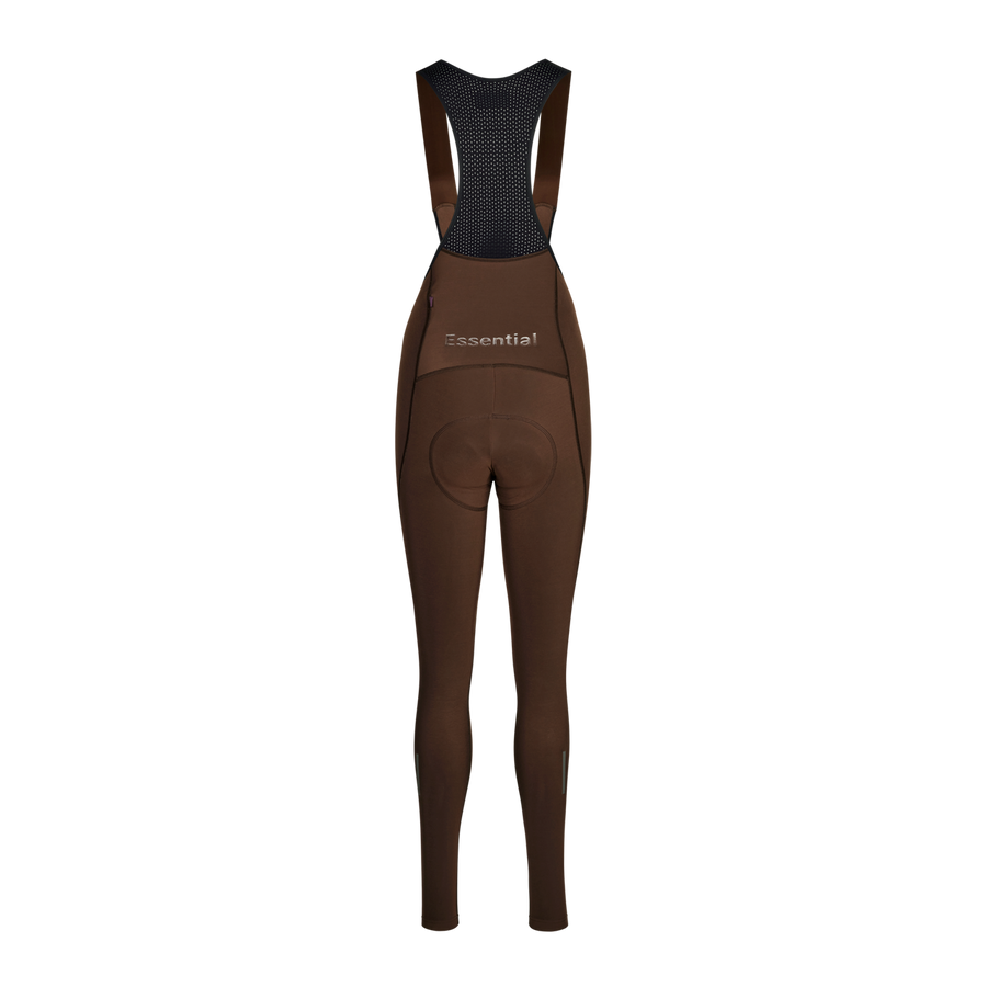 Pas Normal Studios Women's Essential Thermal Long Bibs - Light Brown