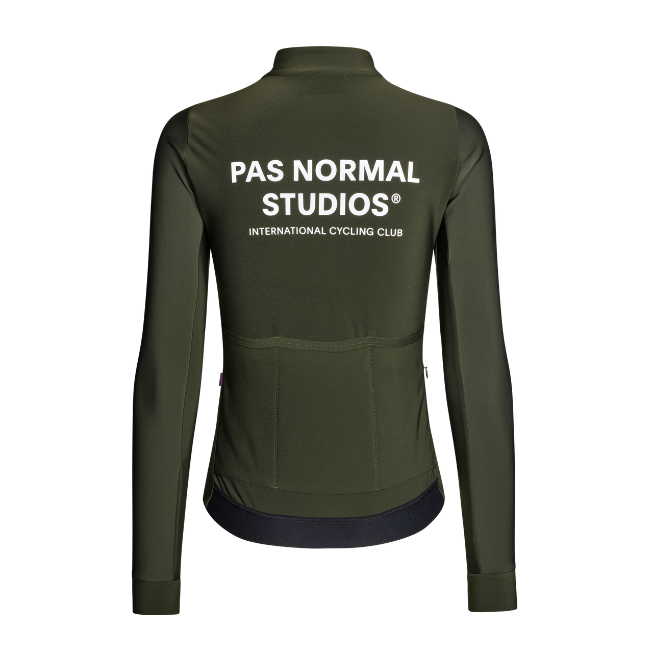 Pas Normal Studios Women's Mechanism Thermal Long Sleeve Jersey - Dark Olive