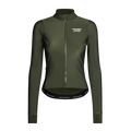 Pas Normal Studios Women's Mechanism Thermal Long Sleeve Jersey - Dark Olive