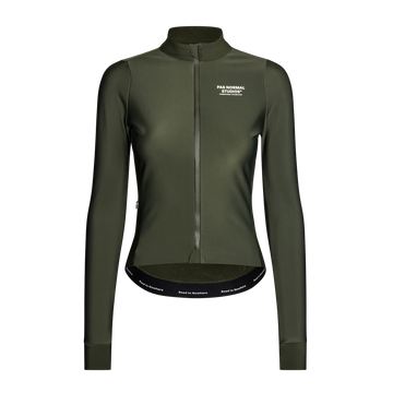 Pas Normal Studios Mechanism Thermal langærmet trøje til kvinder - Dark Olive 