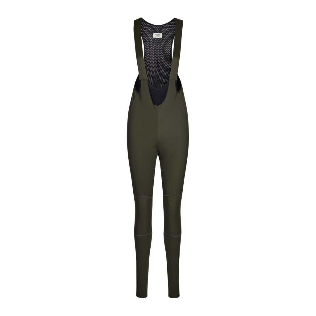 Pas Normal Studios Women's Mechanism Deep Winter Long Bib - Dark Olive