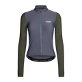 Pas Normal Studios Women's Mechanism Long Sleeve Jersey - Steel / Dark Olive