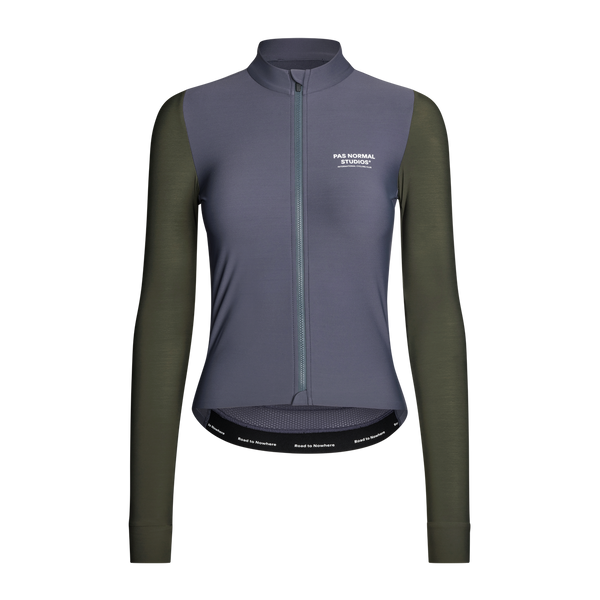 Pas Normal Studios Women's Mechanism Long Sleeve Jersey - Steel