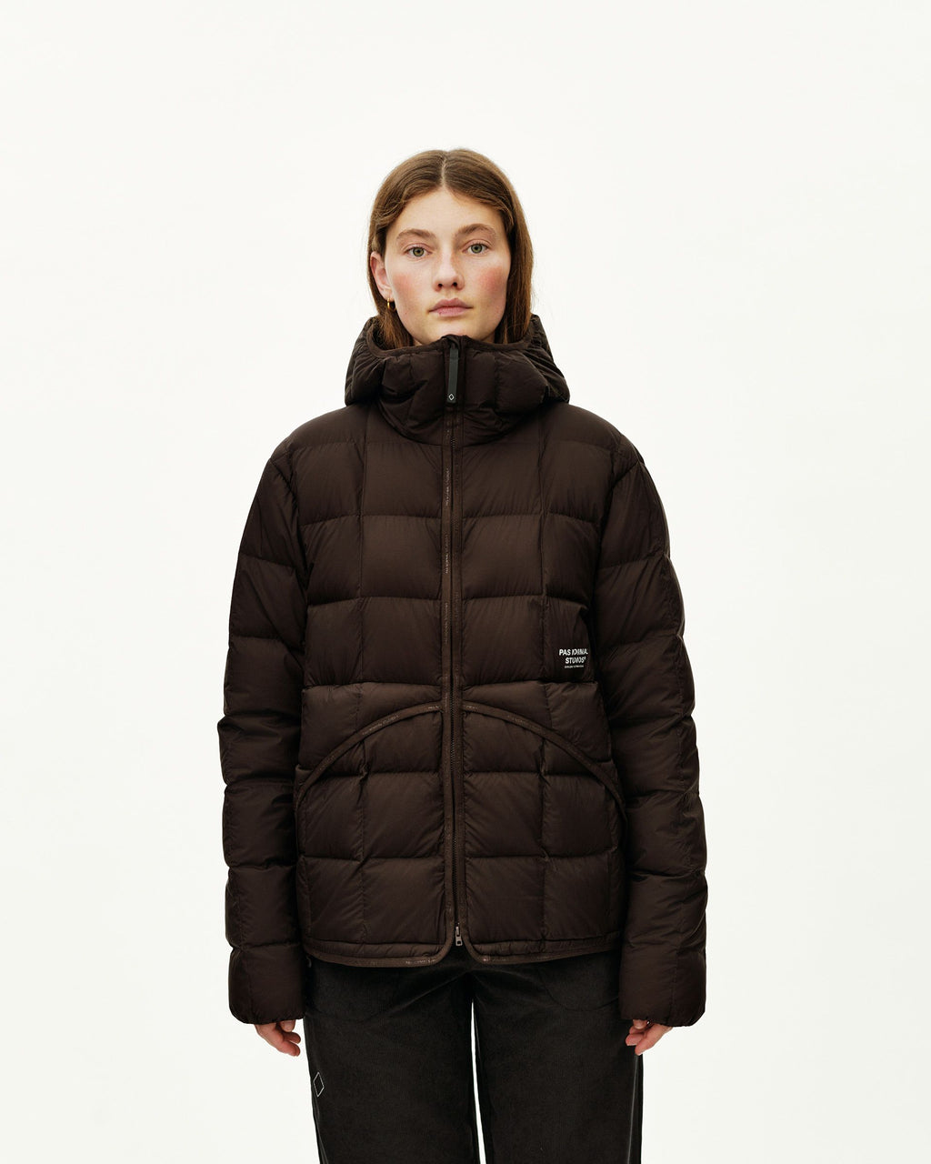 Off-Race Down Liner Jacket - Dark Coffee