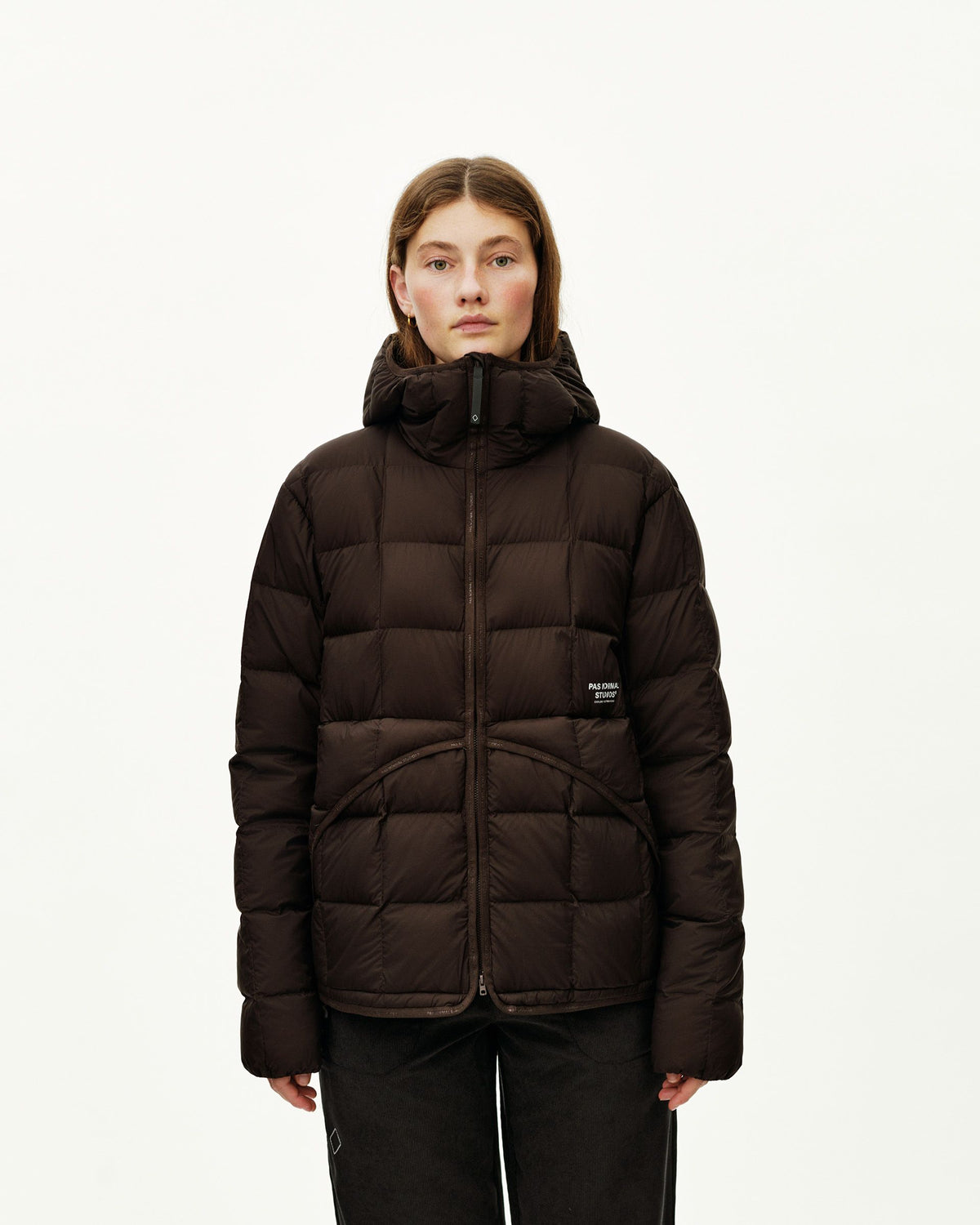 Off-Race Down Liner Jacket - Dark Coffee