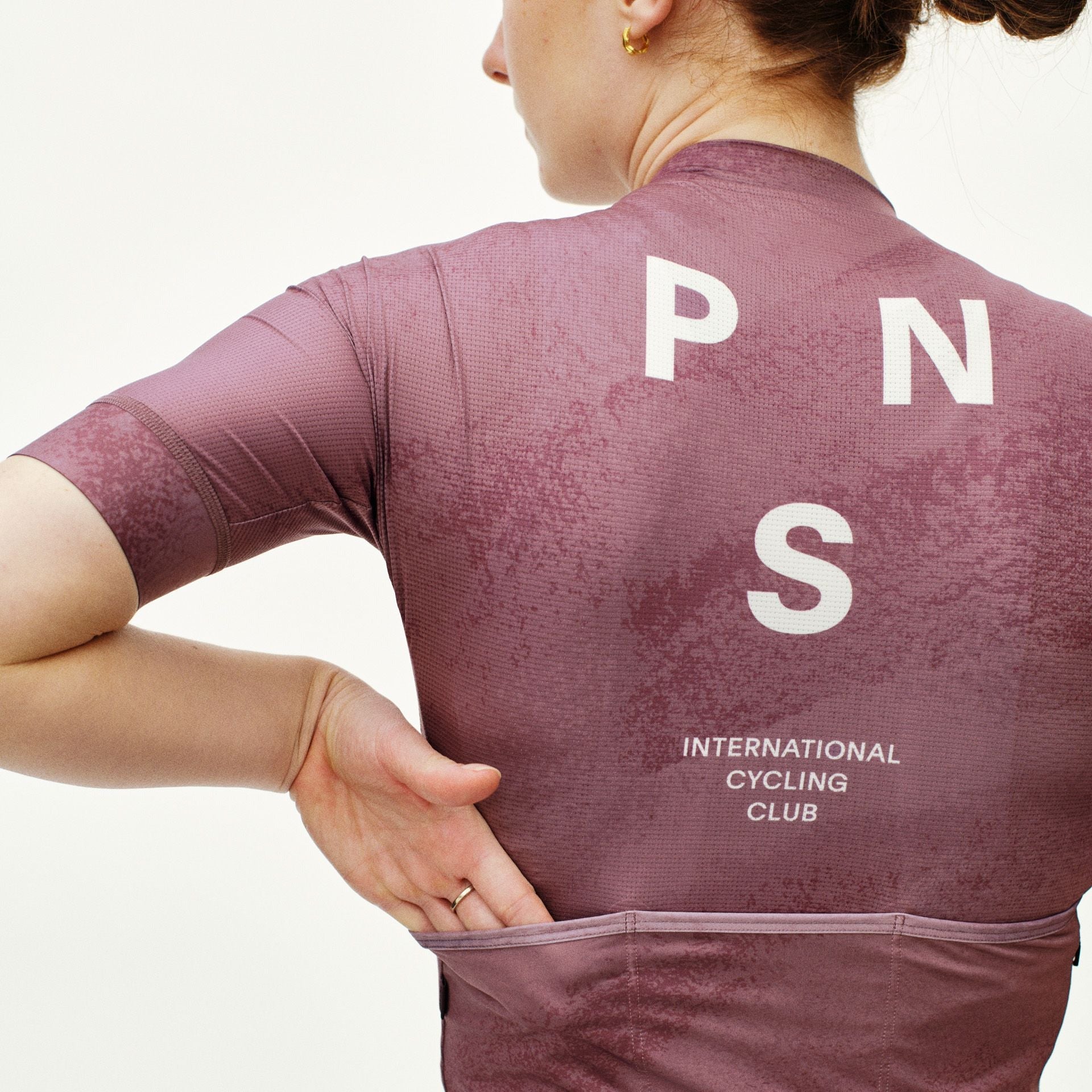 Women´s Mechanism Jersey - AOP Dark Mauve